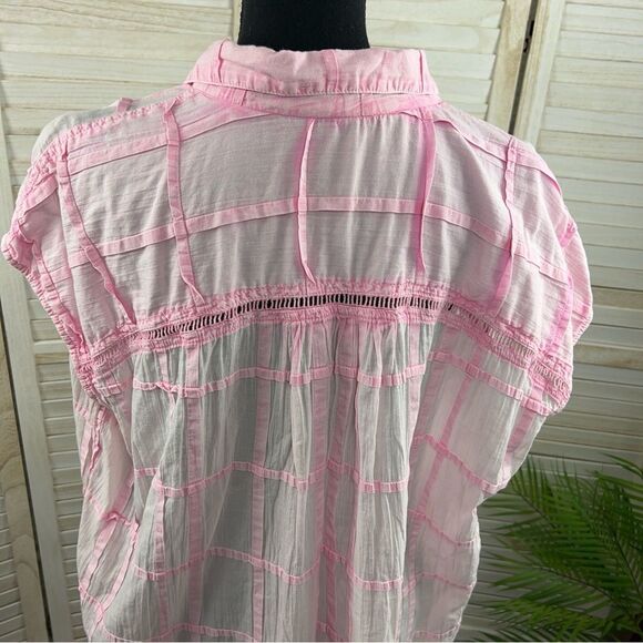 Anthropologie Pilcro Serena Surf Top Blouse XL - Picture 11 of 14